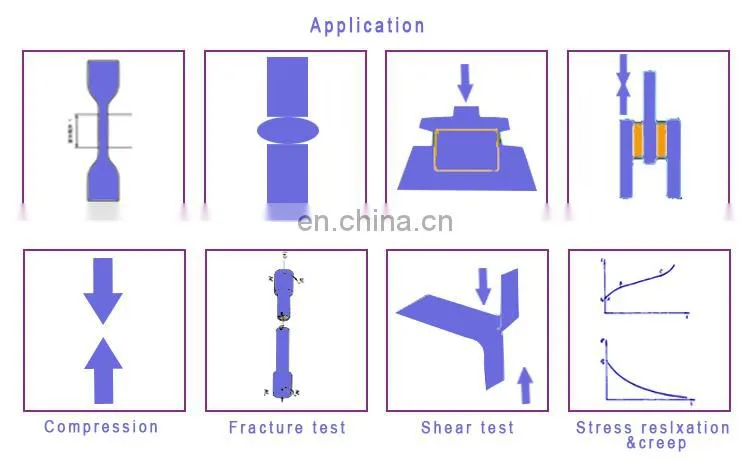 Wdw 100 utm machine universal tensile testing machine for wood 10 kn 50tons capacity