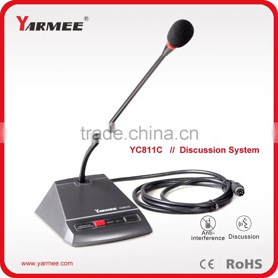 Professional choice high quality audio conference microphone system YC811