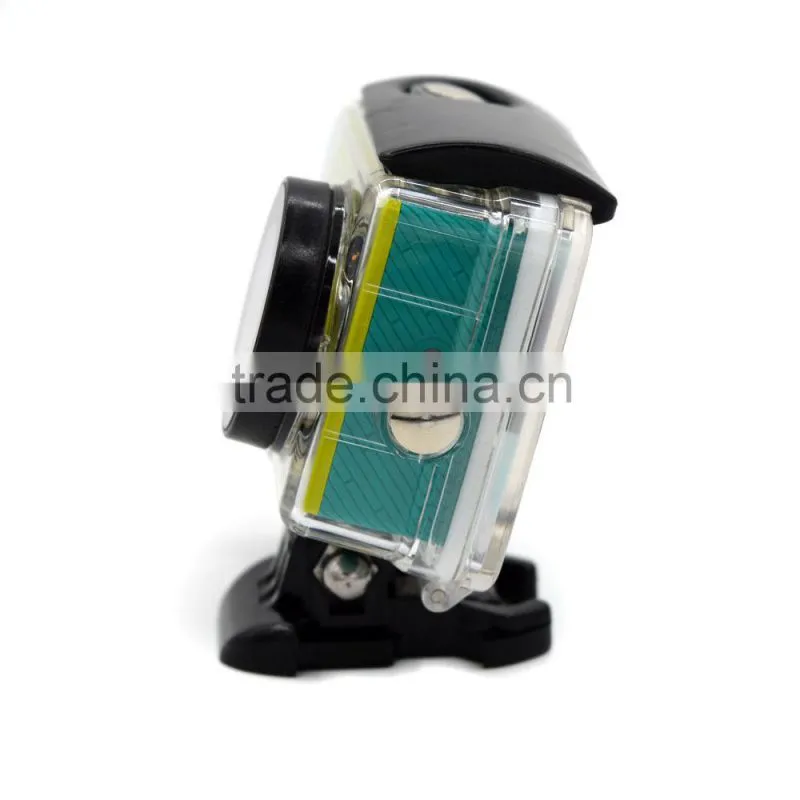 Perfect 60 Meters Deep Waterproof Case for Xiaomi Yi Camera with Full Buttons For Easy Operation On Xiaomi Yi Action Cameras