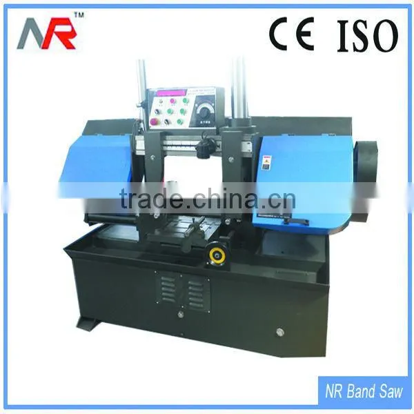 cutting sheet cover metal straight cutting horizontal press band cutter wood cutting band saw machine