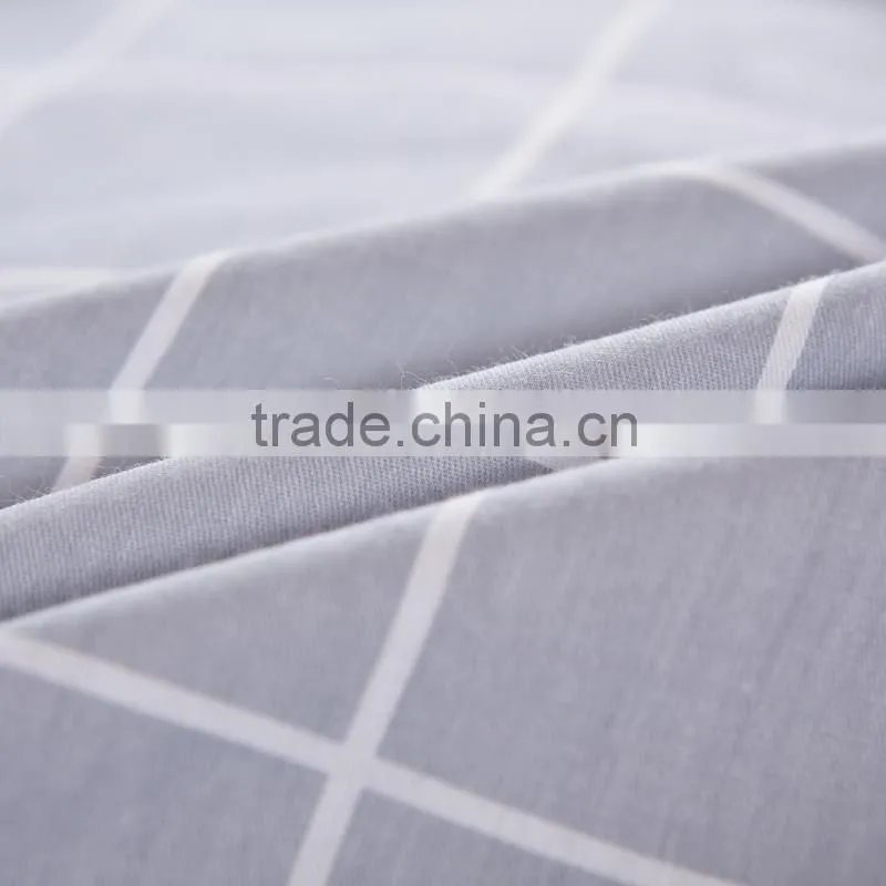 China wholesale home designs cotton 4pcs natural color pillowcase indian luxury bedding set