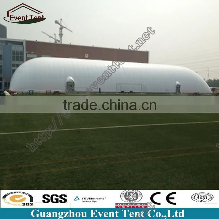 Used fire retardant PVC inflatable projection dome tent for amusement centers