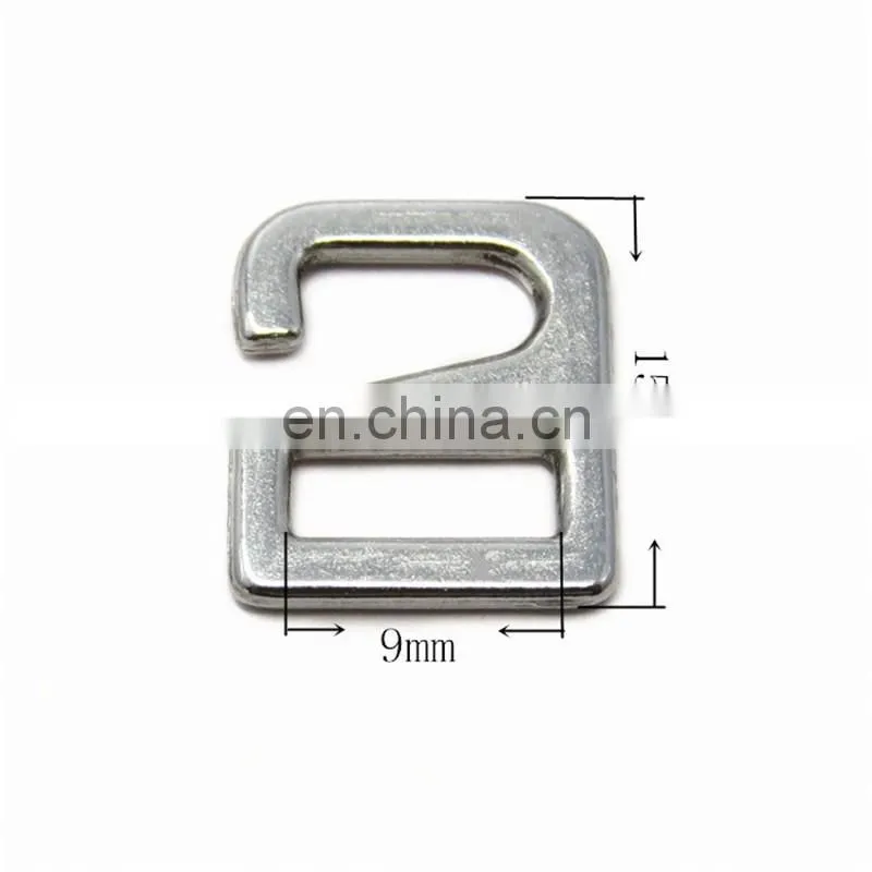 Wholesale Bra Strap Buckle Metal Bra Strap Hook Shoe Buckle