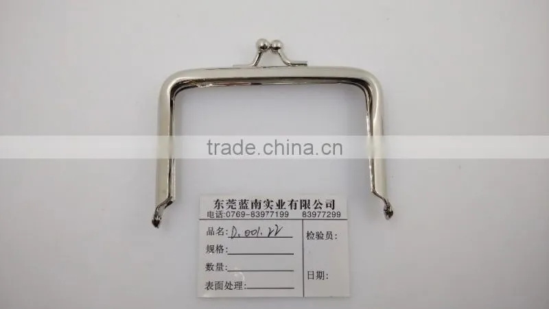 High quality bronze rounded shape with 6.35mm ball Handbags hardware framework