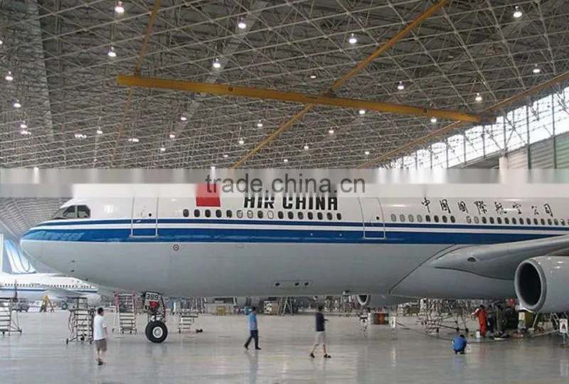hot sale prefabricated large steel hangar