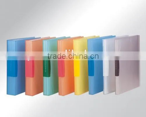 high quality pp clear hard plastic pocket file folder a4 display presentation folder