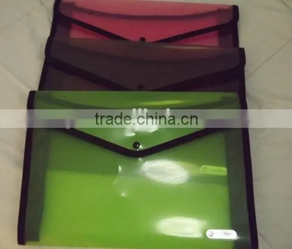 useful and beautiful stationery a4 strong plastic briefcase RYX-OB109