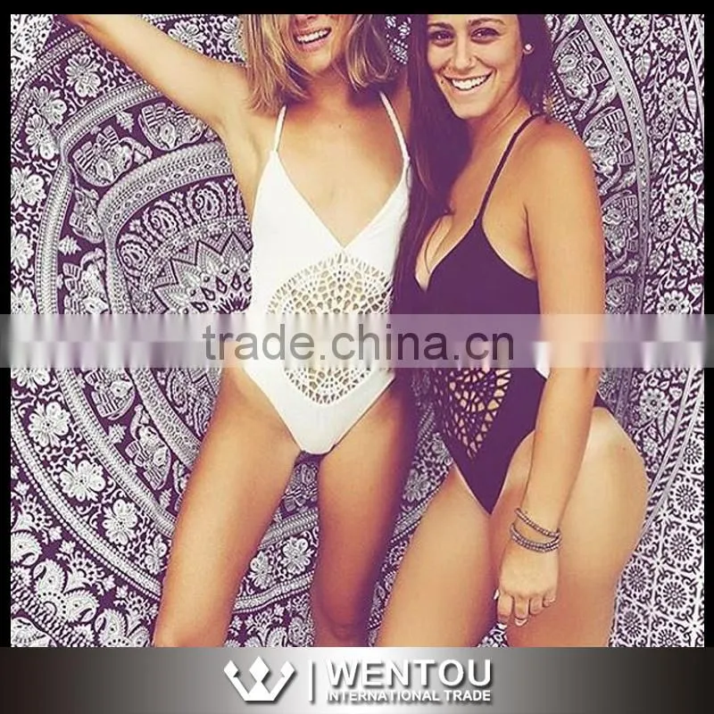 Wholesale Onepiece Crochet bikini Crochet Swimwear Crochet Swimsuit