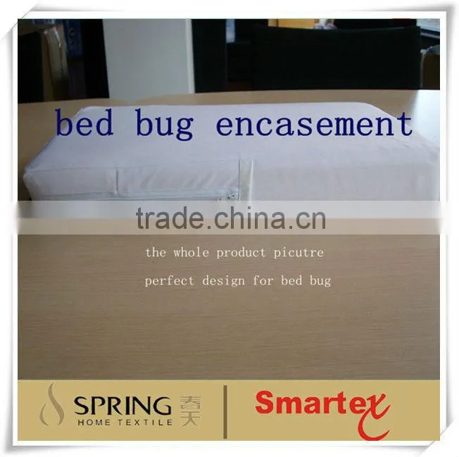 bedbug waterproof mattress cover/encasement dustmite proof
