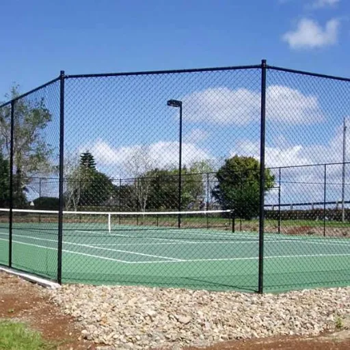 basketball court chain link fence (4)