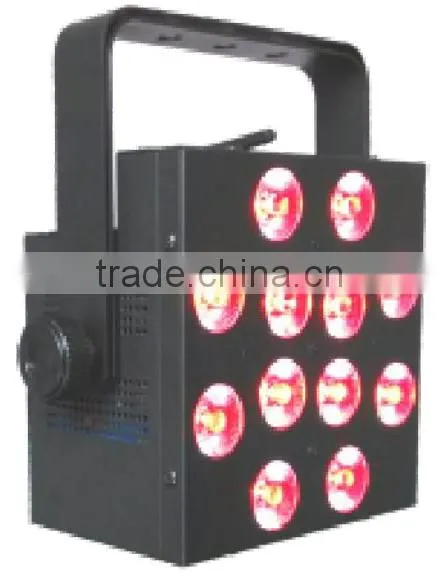 Factory price 12 pcs 12 watts RGBWAUV 6 in 1) LED BATTERY PAR led par can