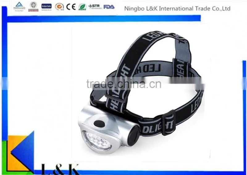 hiking led headlight/working head lamp/led light