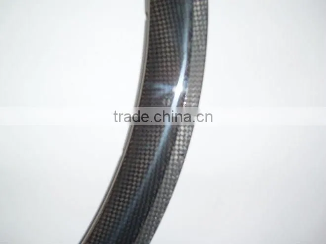 carbon bicycle tubular rim 700c light weight 3k finish