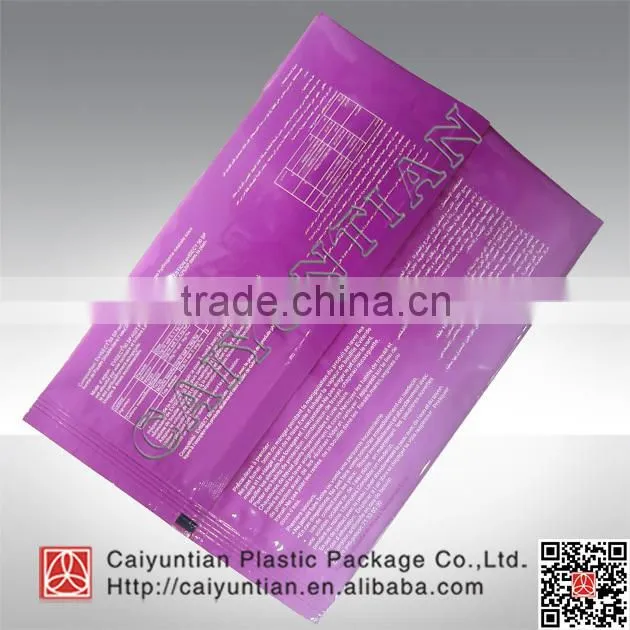 self adhesive head card clear toothpick bag for dining room/restaurant