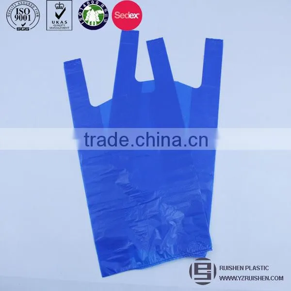 America Market Europe Market Exported Vest Garbage Bags HDPE Recycle