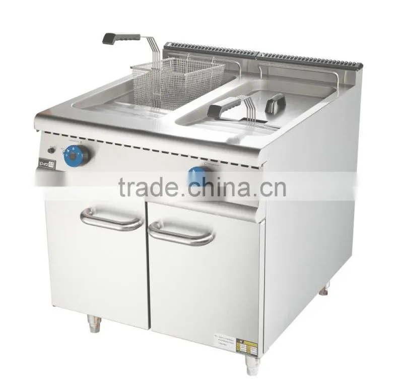 Hot Sale Luxury Western Gas Griddle with Cabinet