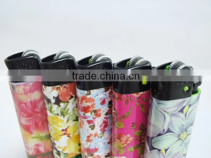 nylon material explosion-proof disposable flint wheel cigarette lighter similar to cricket lighter