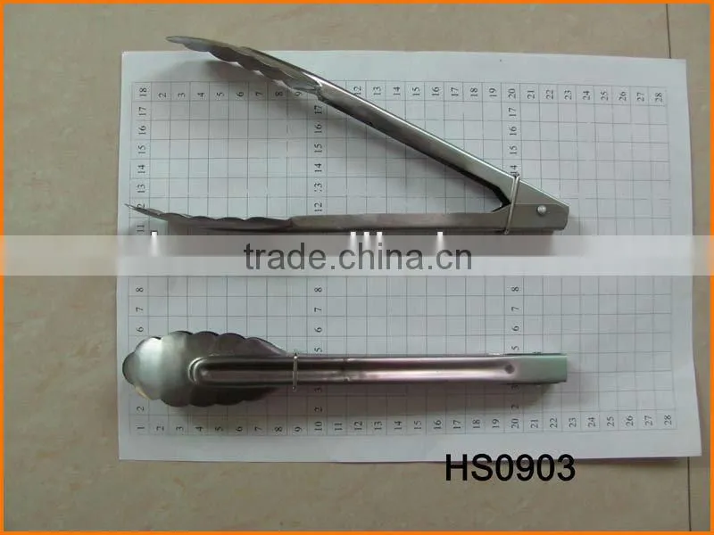 HS0903 9" Stainless Steel Tong