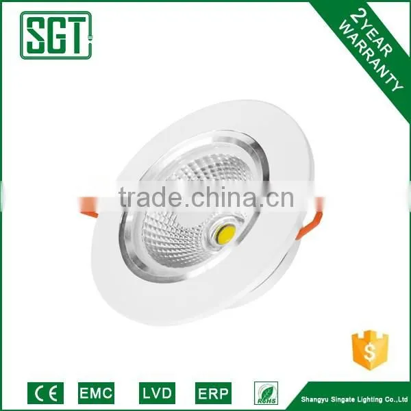 hot sale 7w18w21W aluminum body led downlight led light downlight cob