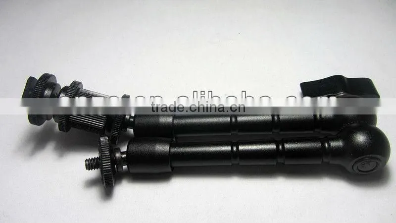 11 Inch Articulating Magic Friction Arm for Hot Shoe Mounts to Work with LED Panel, DSLR Monitor, Mic 7ARM dslr microphone