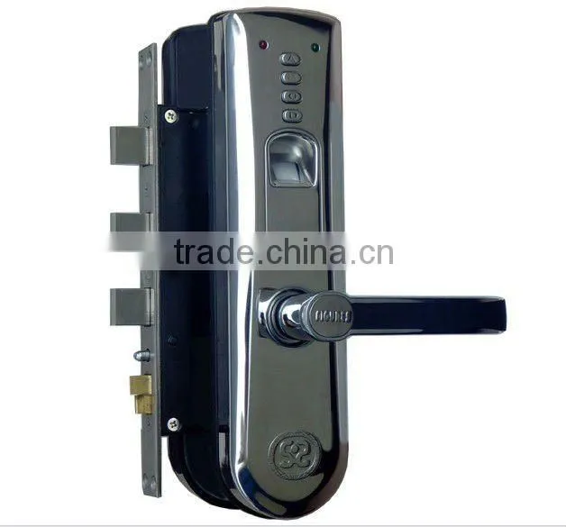 X10 plc intelligent finger printer door lock