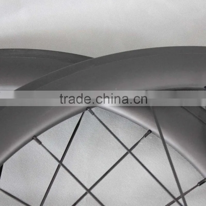 Chinese full carbon fiber tubular 700c road bicycle wheelset for sale