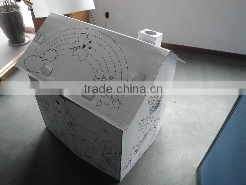 DIY jigsaw house