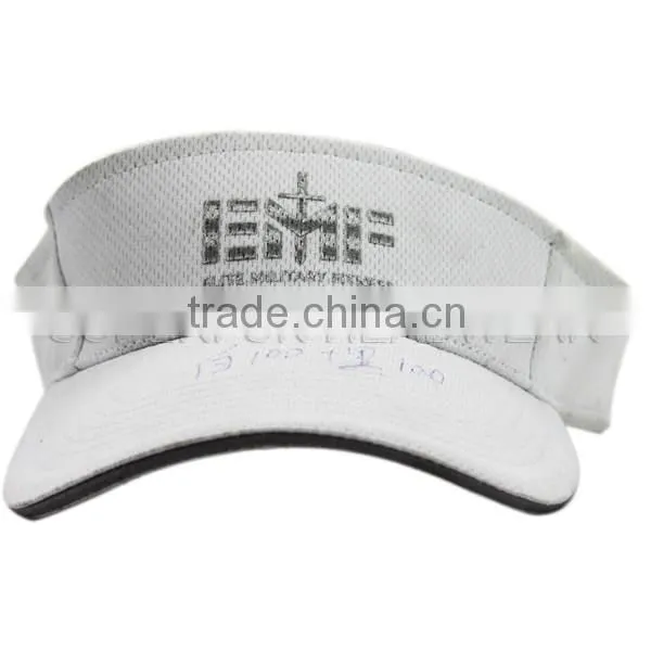 red embroidery design large visor cap