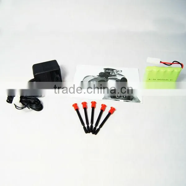 RC Bluetooth transform missile shooting rc car with petrol engine