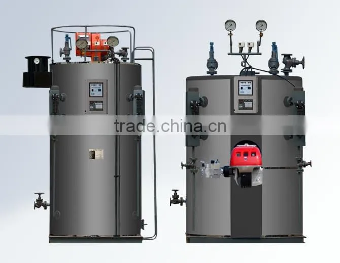 Vertical oil and gas burning Tubular Boiler
