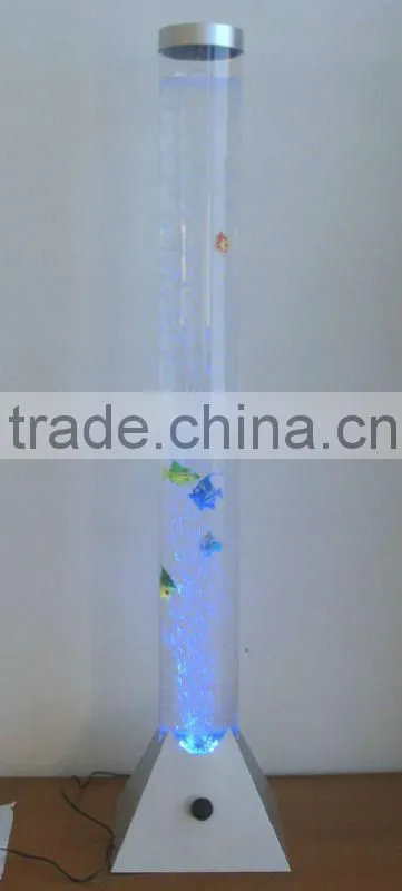 pillars blister light with platic fish
