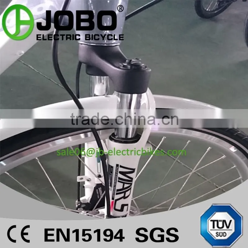 Hot Sale in Europe 250W Front Hub Motor 700c Electric Lithium Battery Bike JB-TDB28Z
