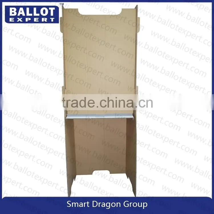 JYL SE-TDC007 factory direct sales cardboard voting booth with high quality