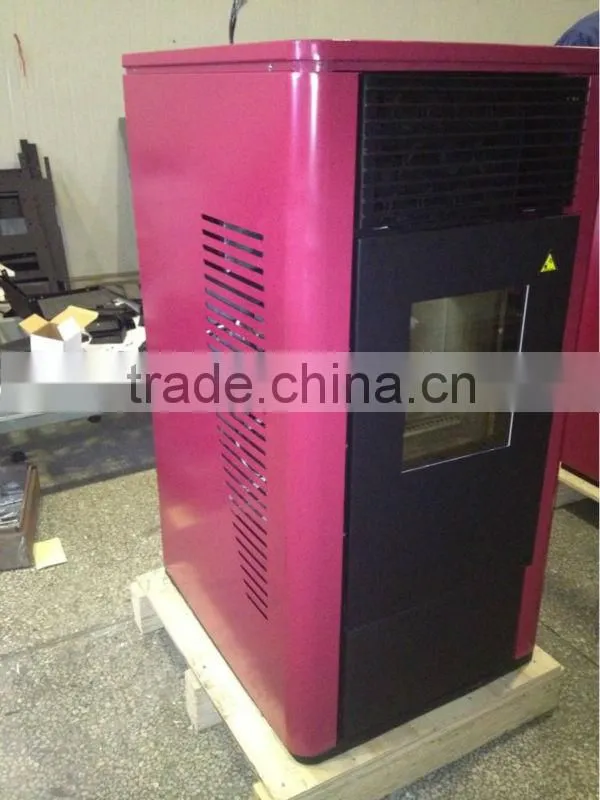 water heating stove and pellet stove with boiler