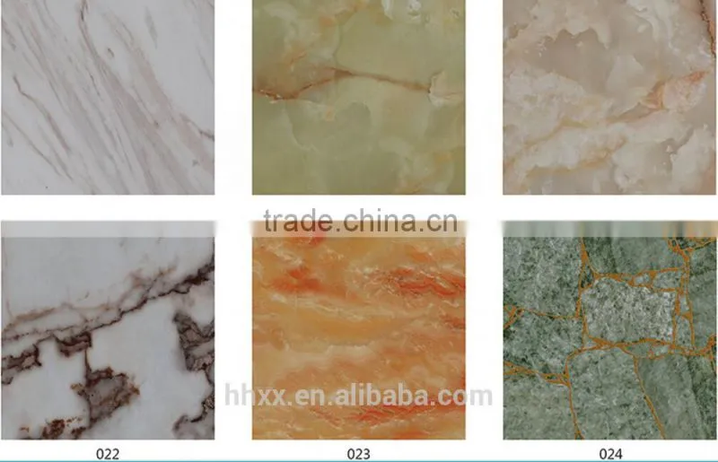 Waterproof / corrosion resistant / Surface scratch resistant Environment protecting UV marble board
