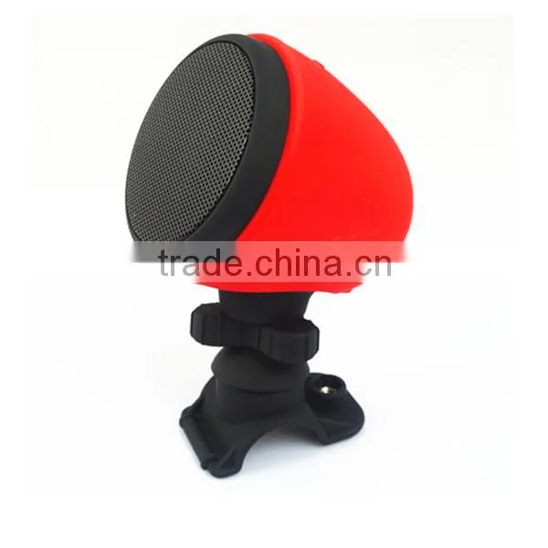 2014 Splashproof wireless mini bluetooth portable speaker for bicycle