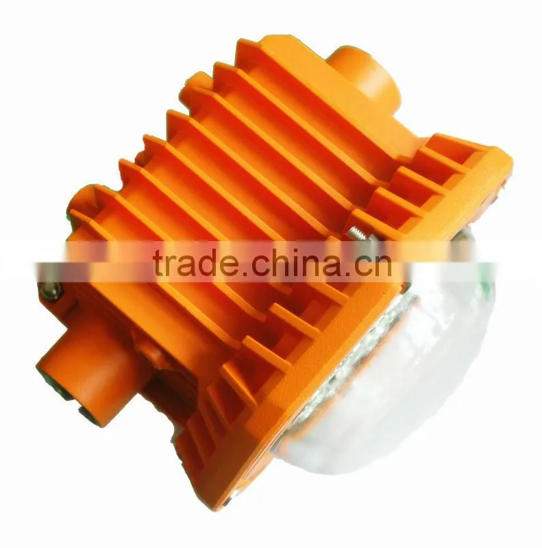 Miniwatt led explosion proof lighting fixture for hazardous environment