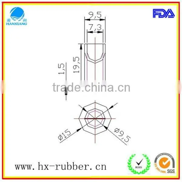 mini silicone duckbill and umbrella valve