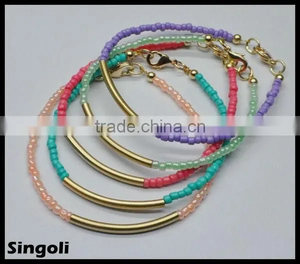 Imitation jewelry sapphire bracelet stretch bracelet
