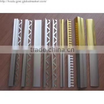 competitive price tile trim aluminum profile hot-selling to Russia