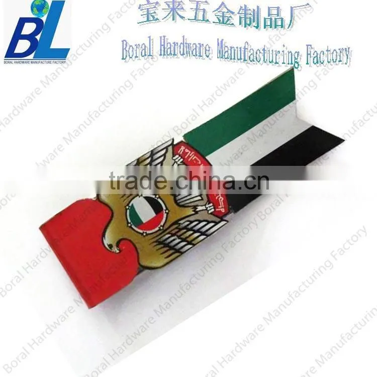 Eagle photo etching metal printed money clips for souvenir