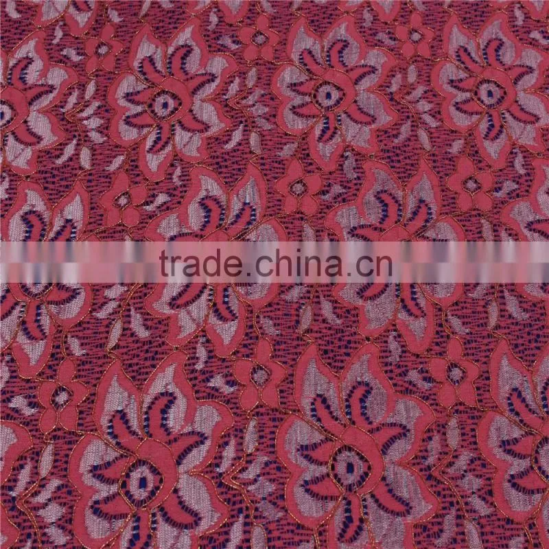 Fresh,cute,natural stretch lace fabric