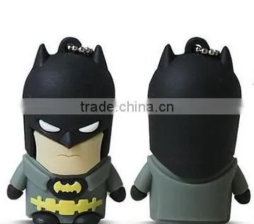 Fashion latest best gifts superhero usb flash drive for child