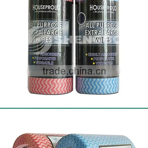 Red Nonwoven Textile Fabric