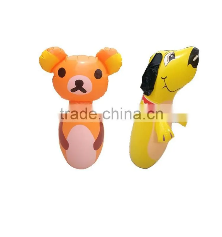 2013 New design at very good factory cost plastic pvc air inflatable tumbler for advertisment and promotions