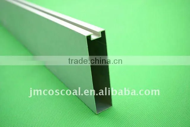 extruded aluminum profile with anodizing and CNC machining