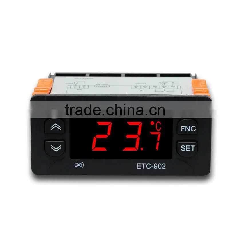 230V NTC Cold Storage ETC-902 C F Temp Thermostat Temperature Controller