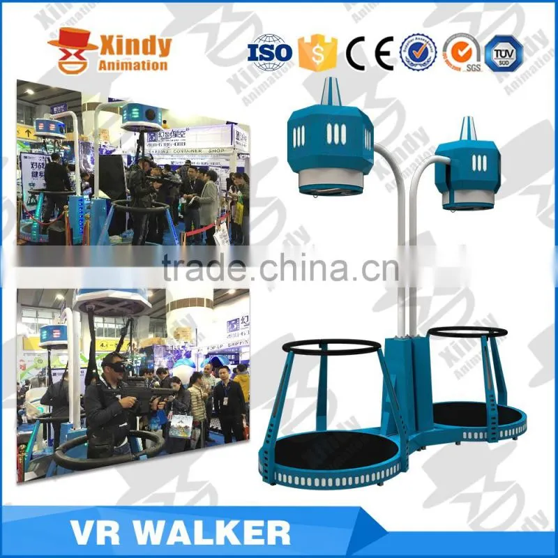 Newest most Attractive CS game equipemnt VR headset 9D VR Simulator VR Walker