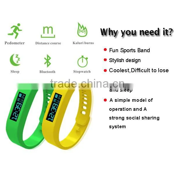 Coolest smart watch monitor your exercise and sleep health bracelet