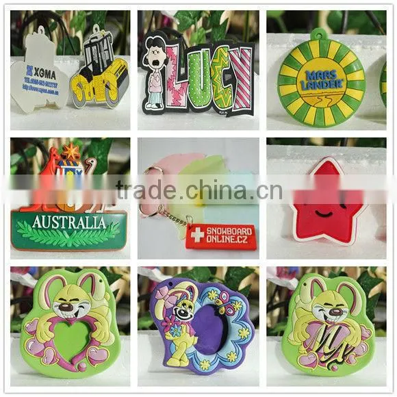 Custom Soft PVC Keychain/Silicone Rubber Key Chains/PVC Key Chain
